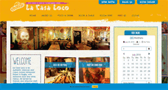 Desktop Screenshot of lacasaloco.co.uk